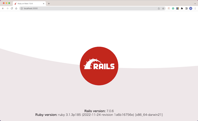 Yay! you’re on Rails!