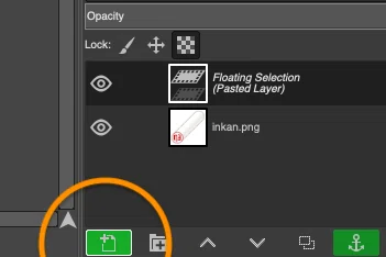 Floating Selectionをレイヤー化