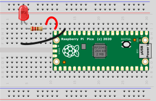 Pico W LED回路